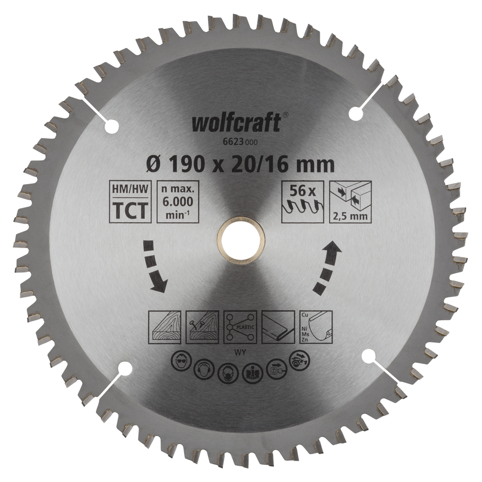 Circular Hand Saw Blades, purple series (clean cuts) - Image 1