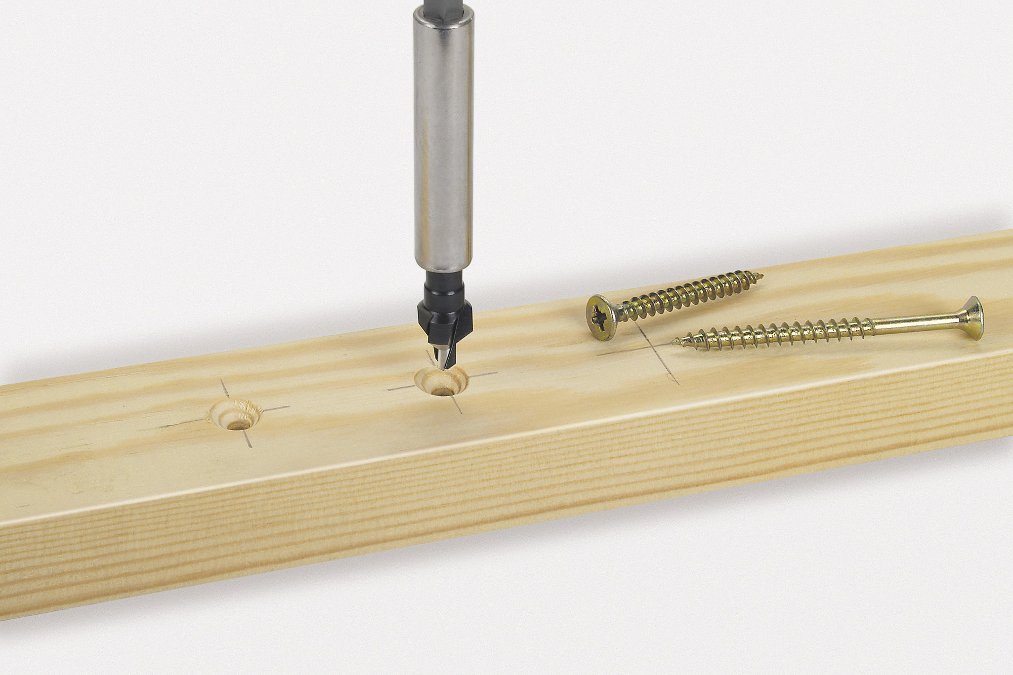 Tool Steel Countersink, Hexagon Shank
