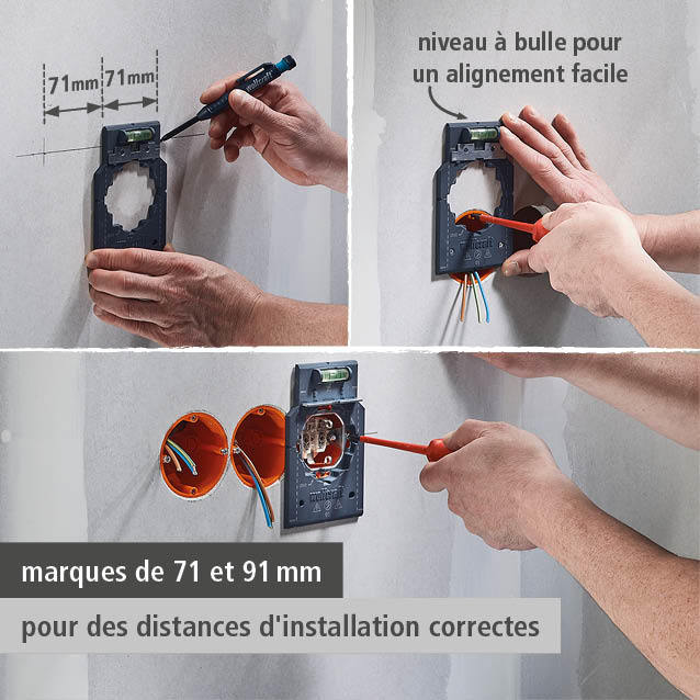 “Installing Hollow Wall Boxes” Project Set, Ø 68 mm (fr)