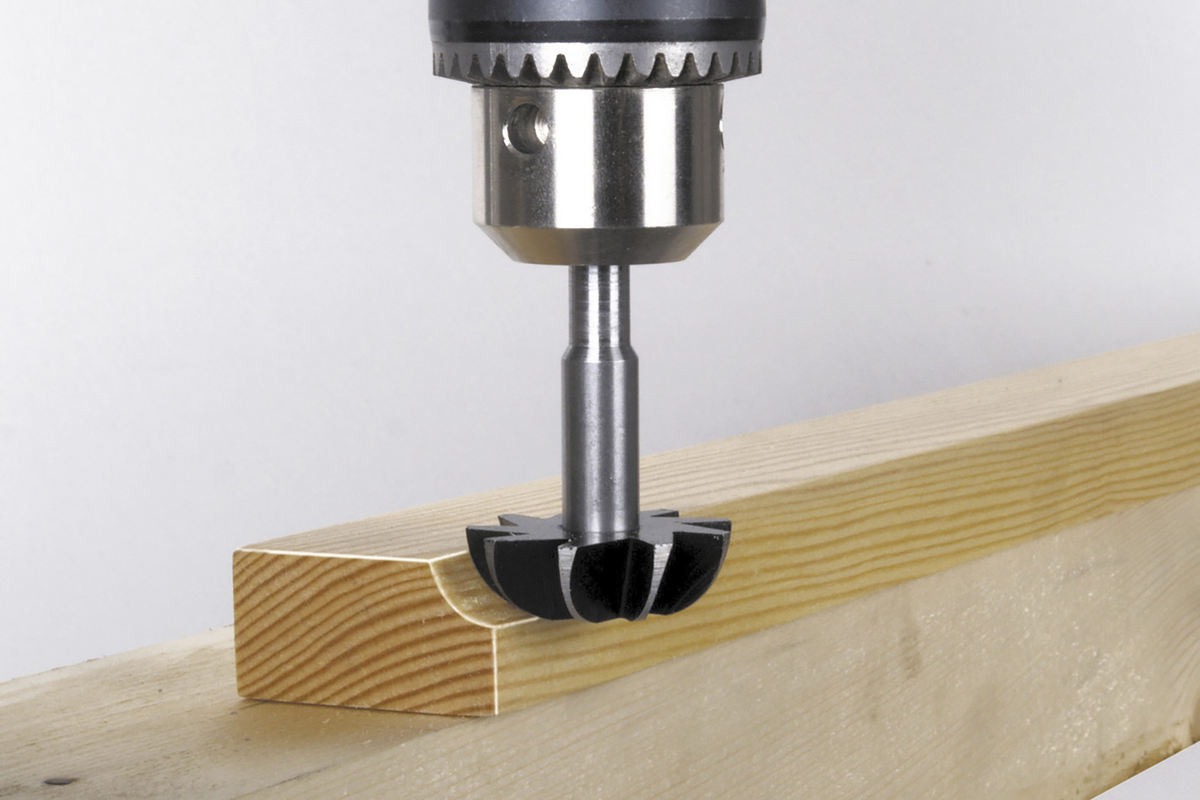 Semi Core Box Bit Made From Tool Steel, Ø 35 mm