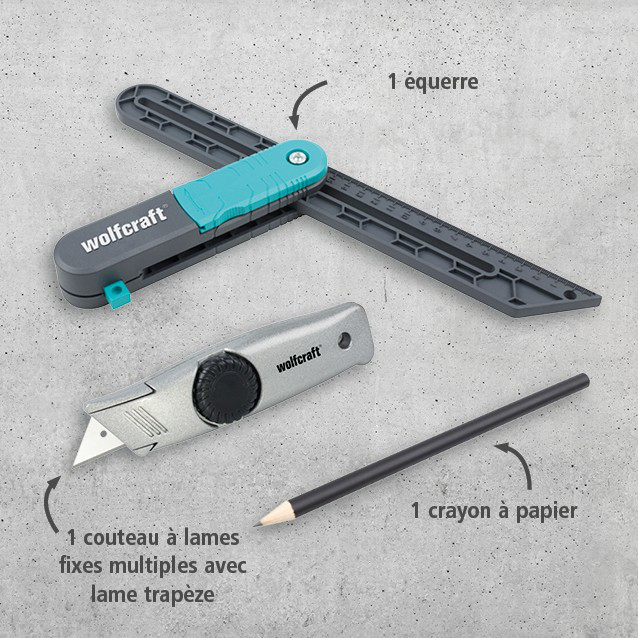 Vinyl Flooring Laying Set, 3 Pcs.