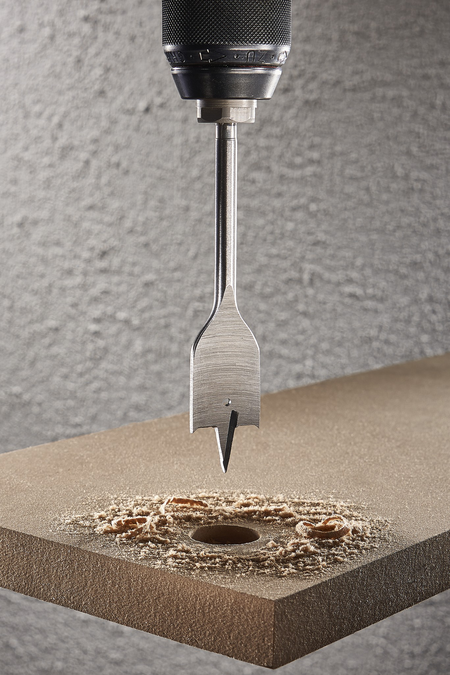 Flat Milling Drill Bit, Hexagon Shank - Image 5