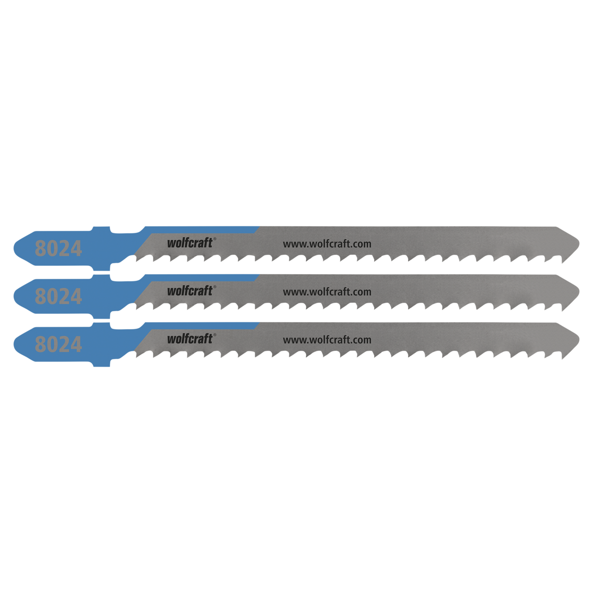 3 Jigsaw Blades, Sheet Steel, Fine Curved Cuts