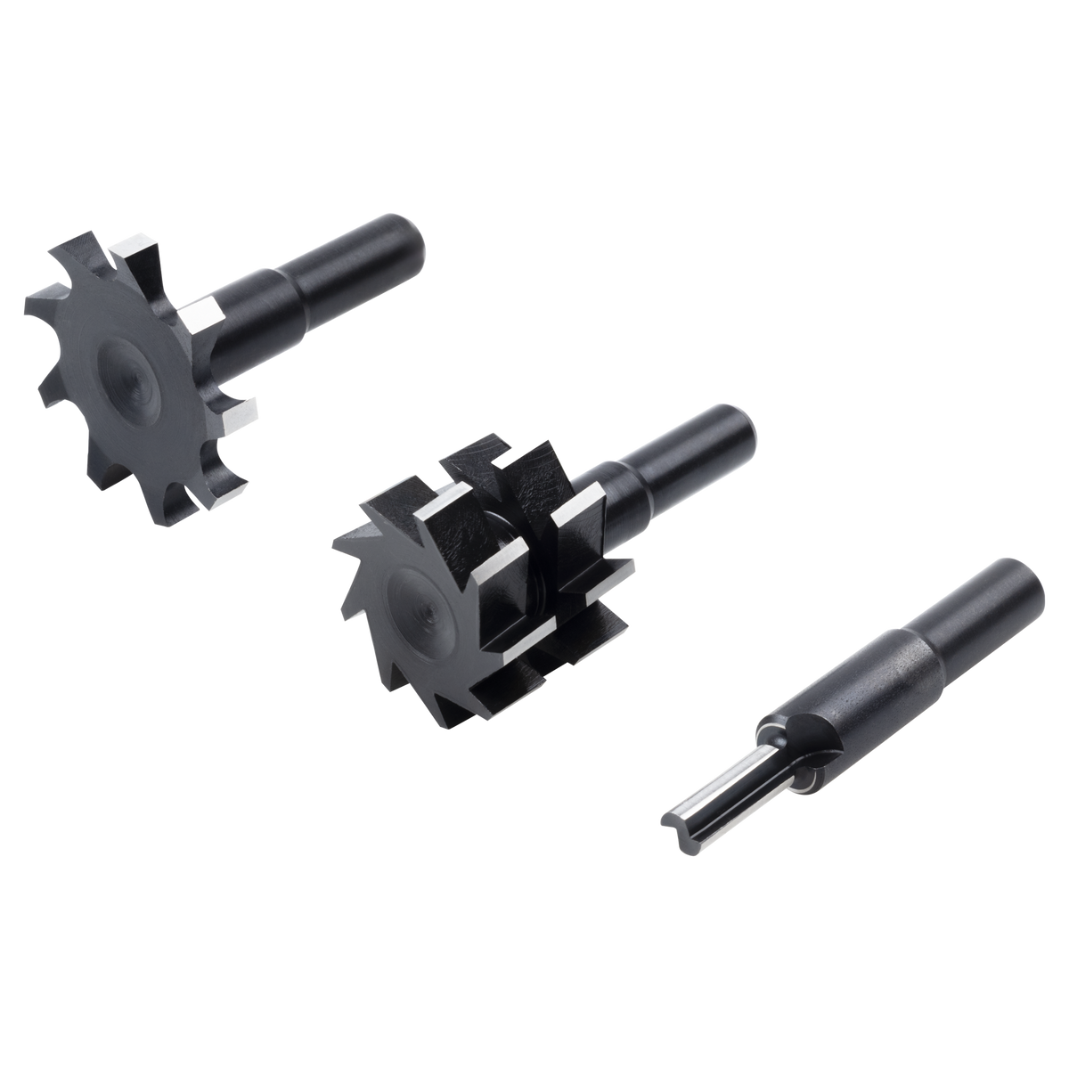 Universal bit set made from tool steel, 4 pcs.