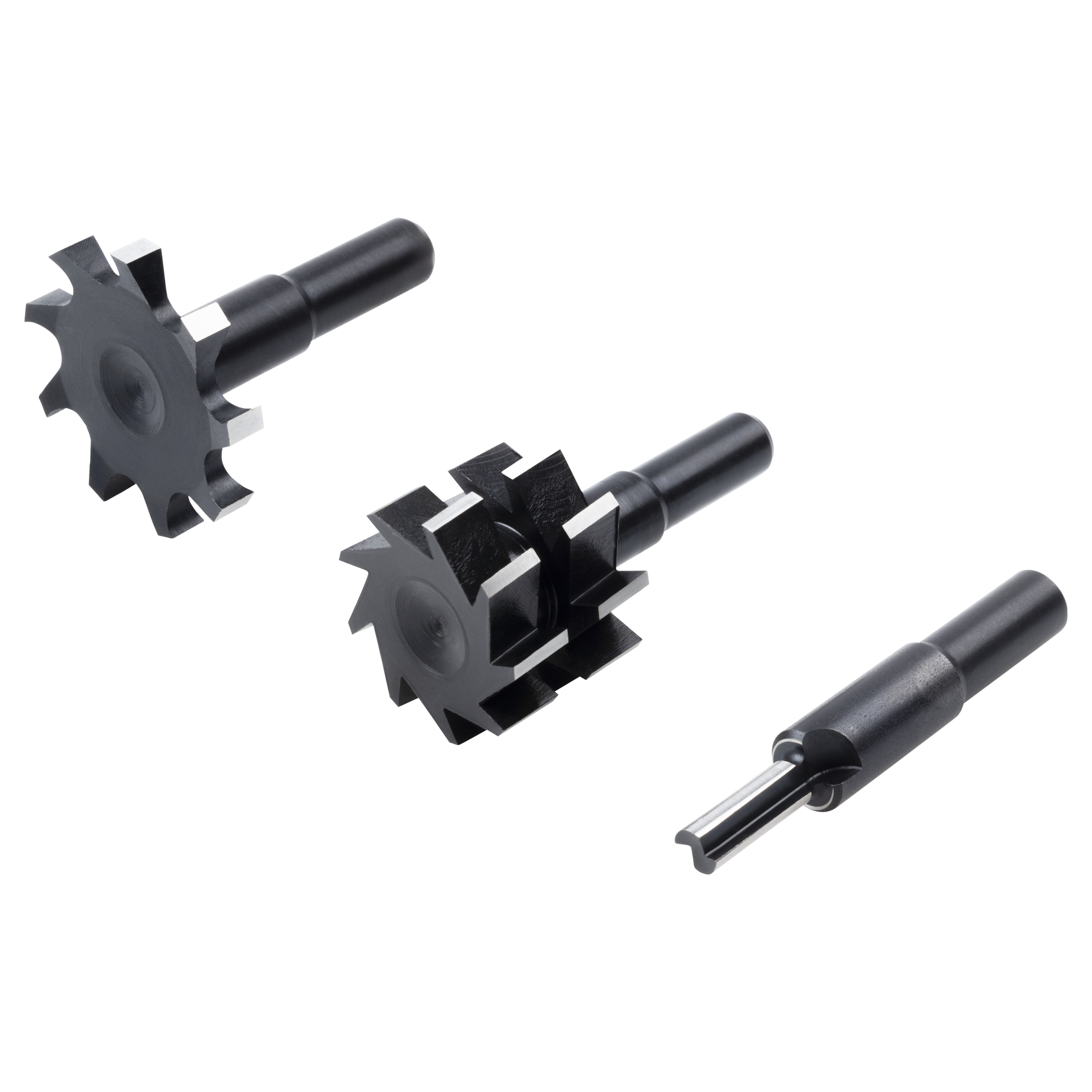 Universal bit set made from tool steel, 4 pcs.