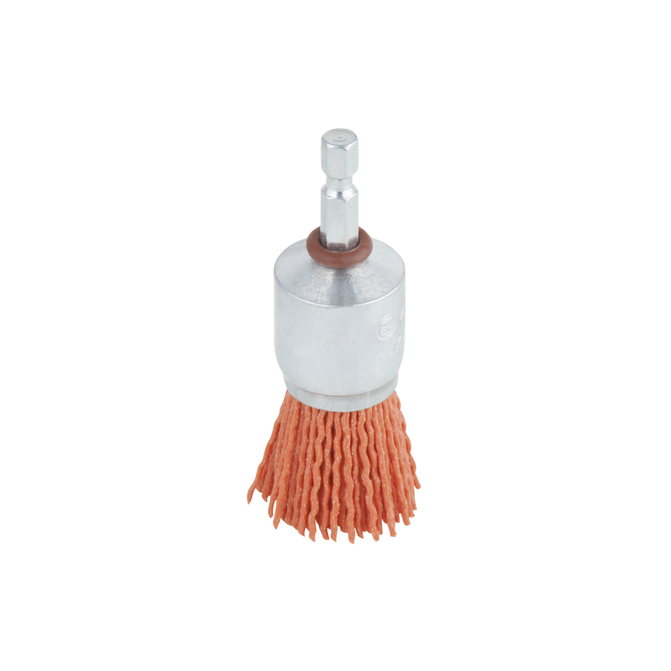 Nylon Wire End Brush, aggressive - Image 1
