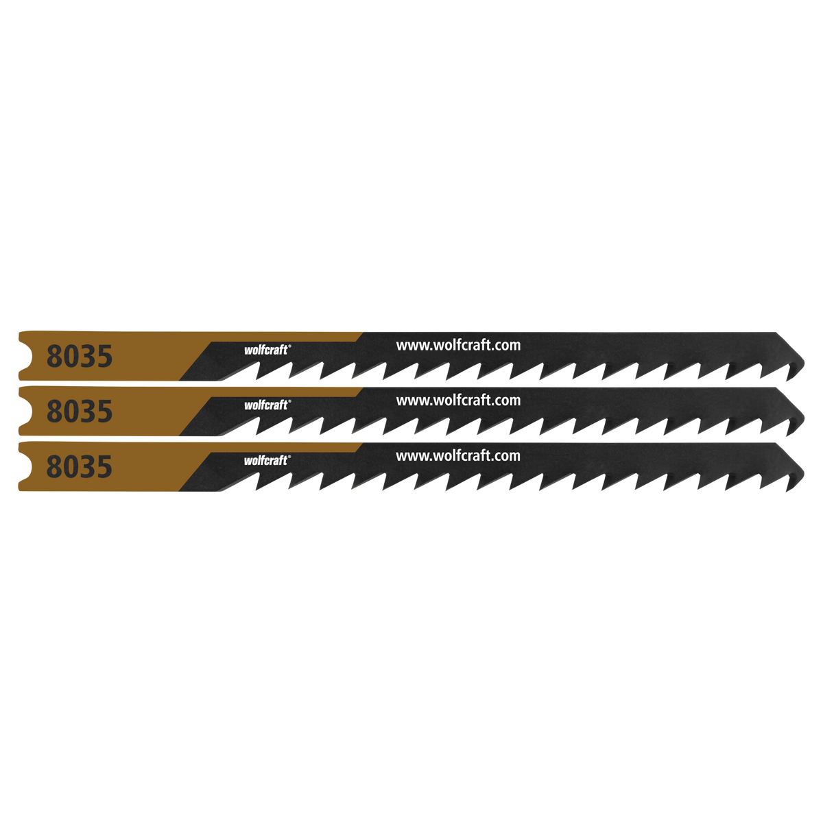 3 Jigsaw Blades, Softwood, Fine Curved Cuts