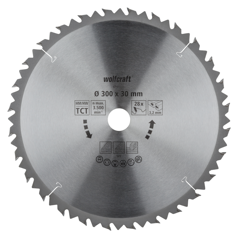 TC Circular Table Saw Blade, brown series, Ø 300 mm