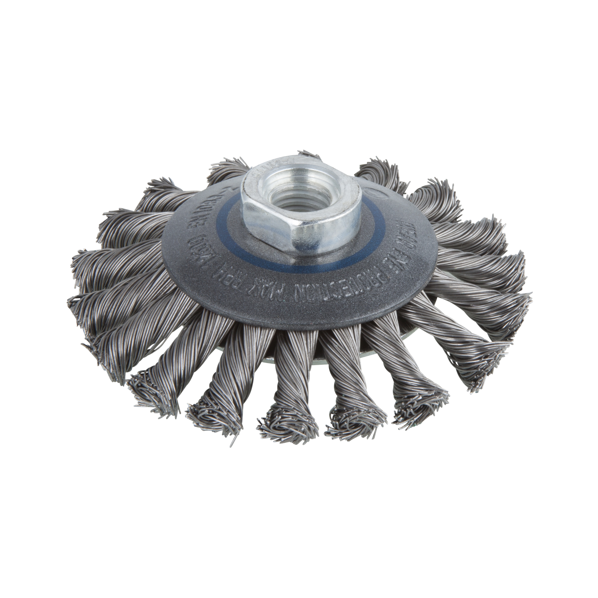 Steel Wire Cup Brush, twisted, Ø 100 mm