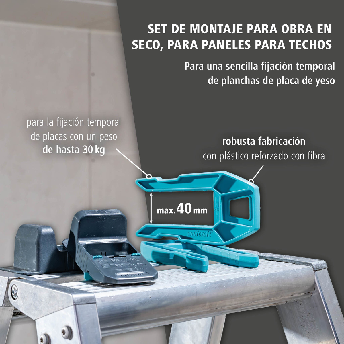 Drywall Installation Set for Ceiling Panels (es)