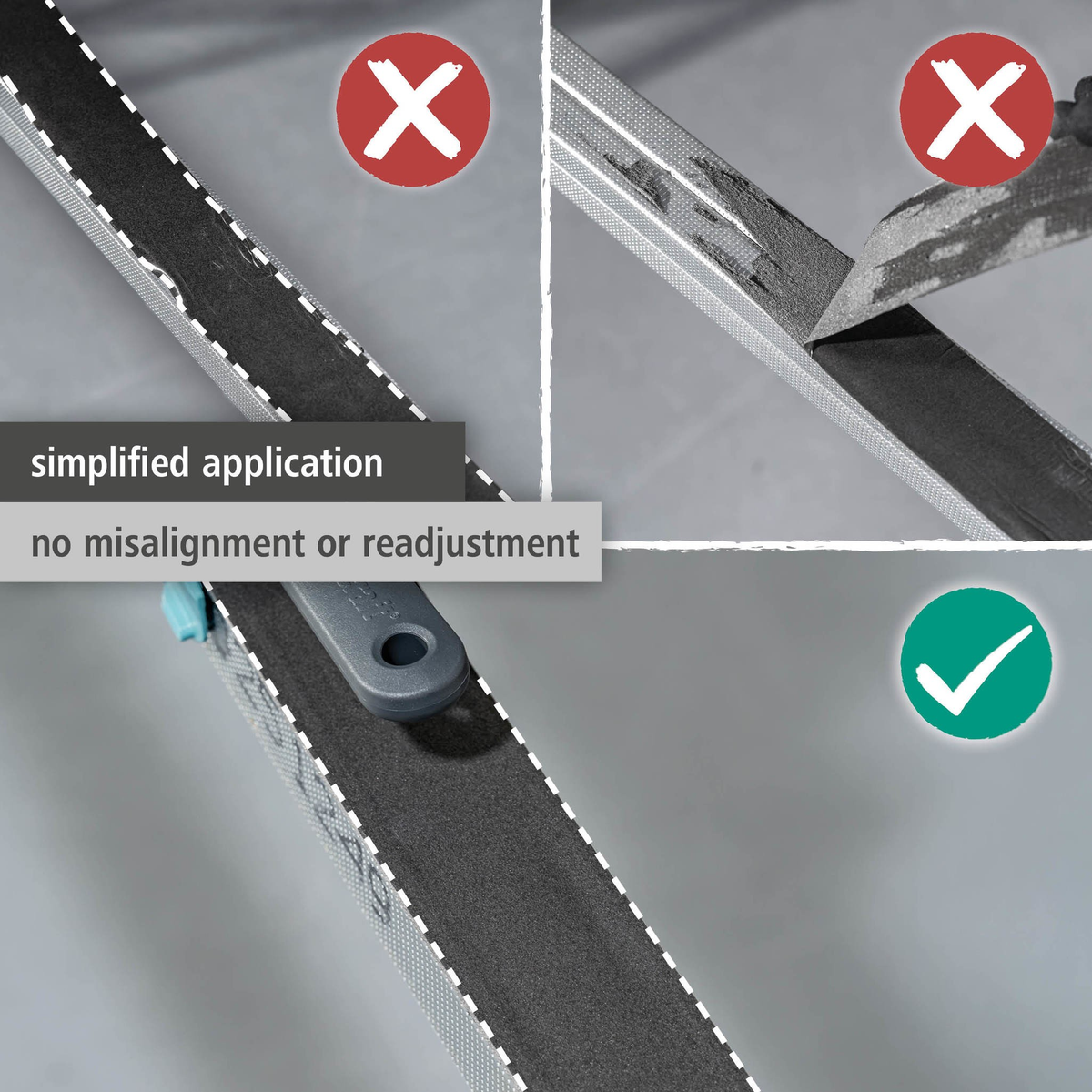 Drywall Installation Aid for Sealing Tapes (en)