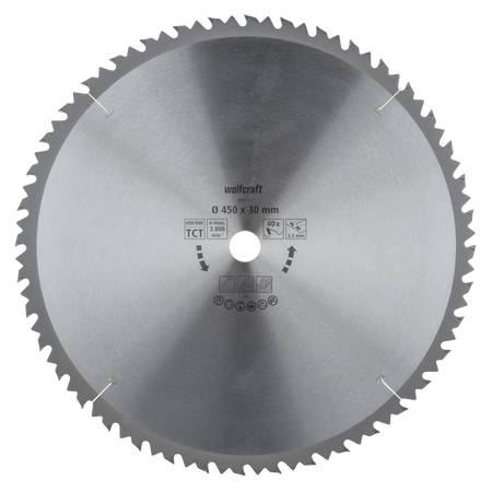 TC Circular Table Saw Blade, brown series, Ø 450 mm