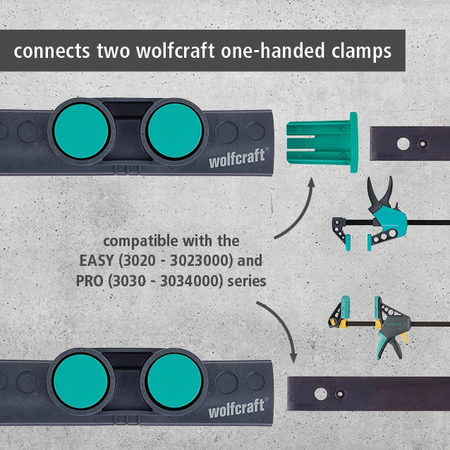 Connector PRO L/EASY One-Hand Clamp Adapter (en)
