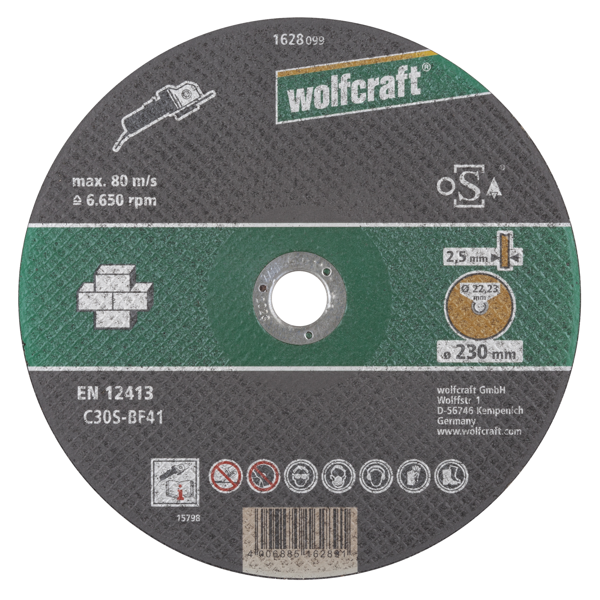 Cutting Disc for Stone, Ø 230 mm
