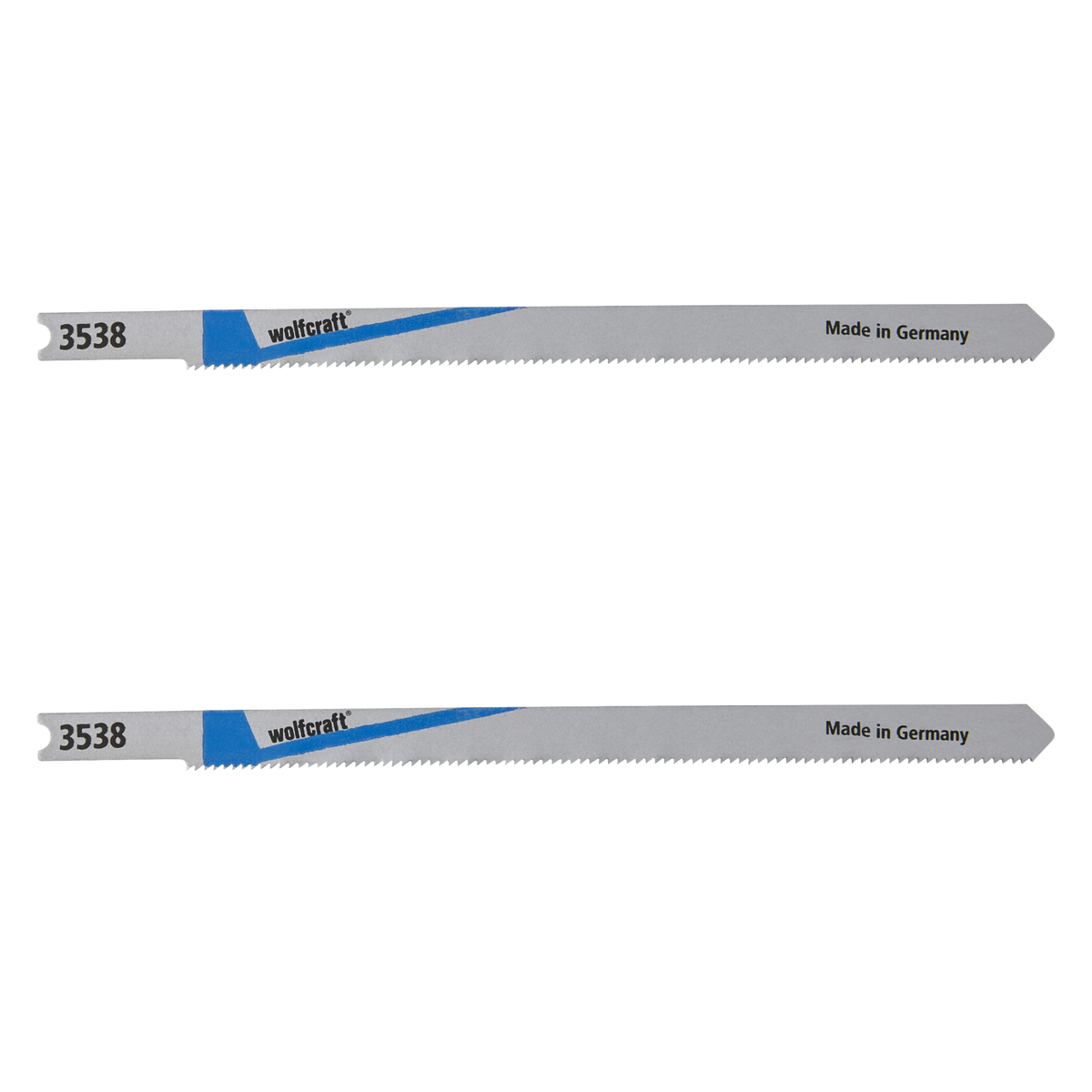 2 HSS Jigsaw Blades, U-shank, metal pipe, sheet steel, non-ferrous metal