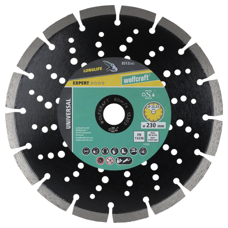 PRO LASER UNIVERSAL Diamond Cutting Disc, Ø 230 mm