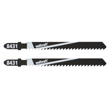 2 HCS Jigsaw Blades, T-shank, softwood, rough cut