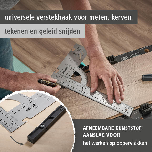Universal Angle & Try Square, 300 mm (nl)