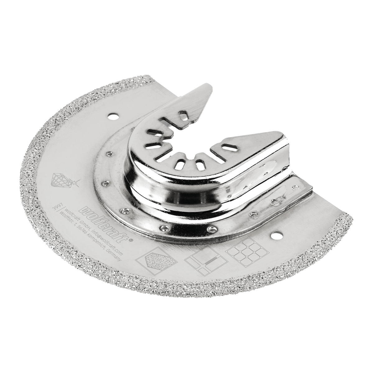 Diamond-Coated Radial Saw Blade PRO”, universal receptacle, mortar residues, cement joints, Ø 85 mm