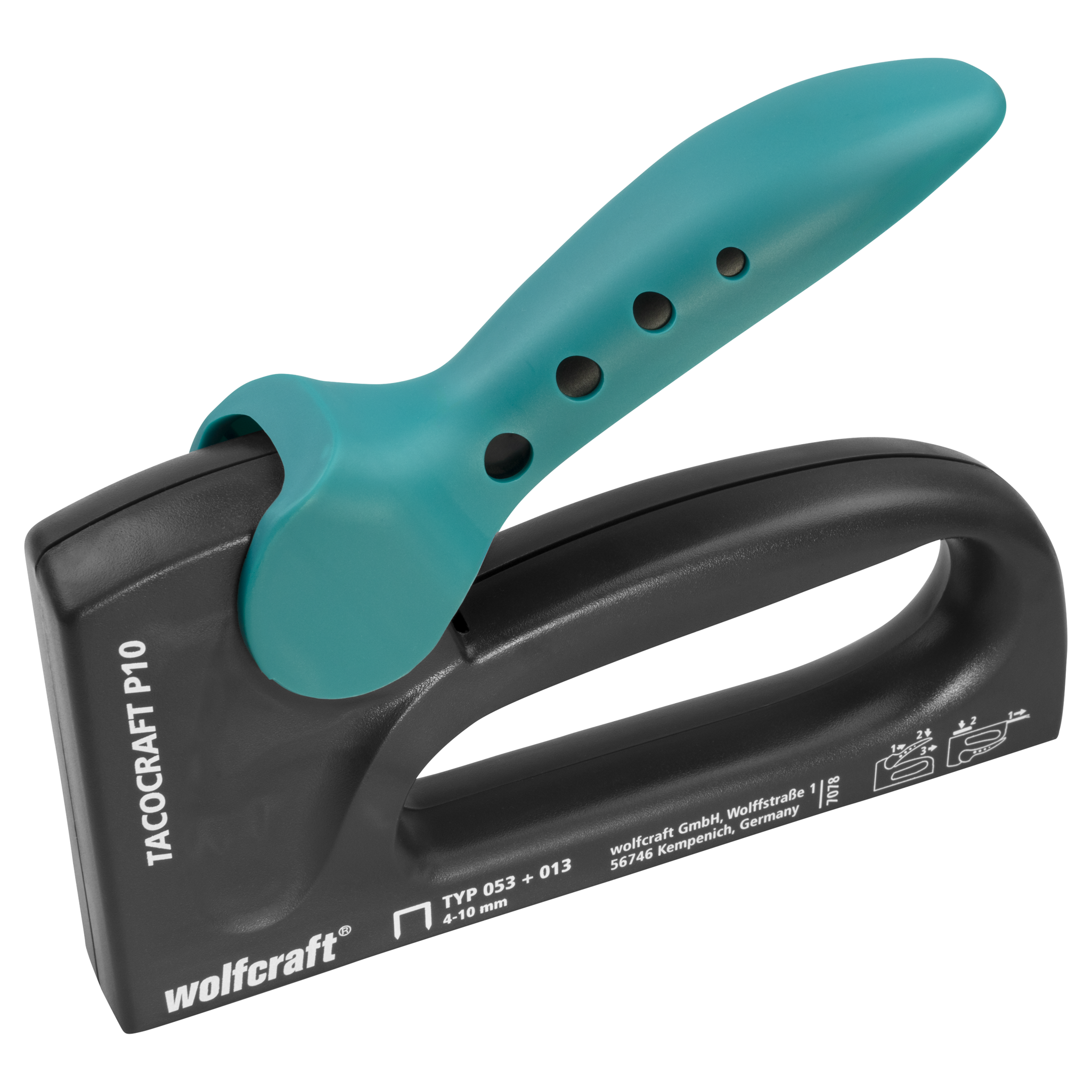 tacocraft P 10 Hand Stapler, with Plastic Body