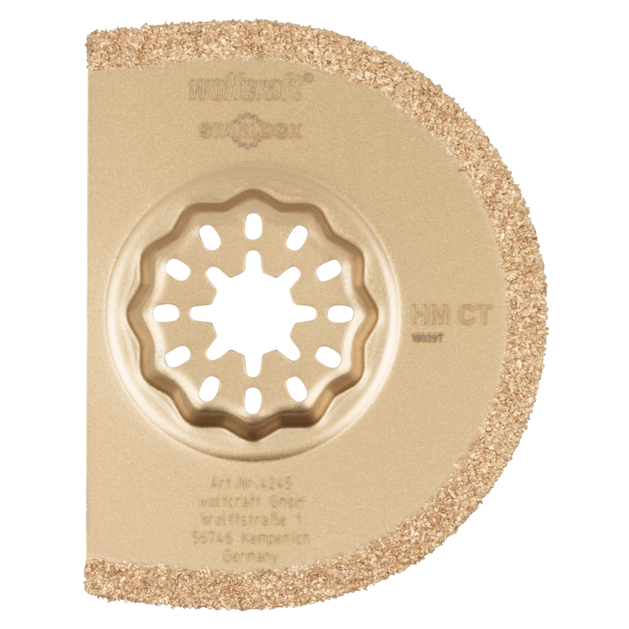 Tungsten Carbide Coated Radial Saw Blade “Expert”, STARLOCK receptacle, mortar, cement joints, Ø 75 mm
