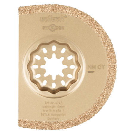 Tungsten Carbide Coated Radial Saw Blade “Expert”, STARLOCK receptacle, mortar, cement joints, Ø 75 mm