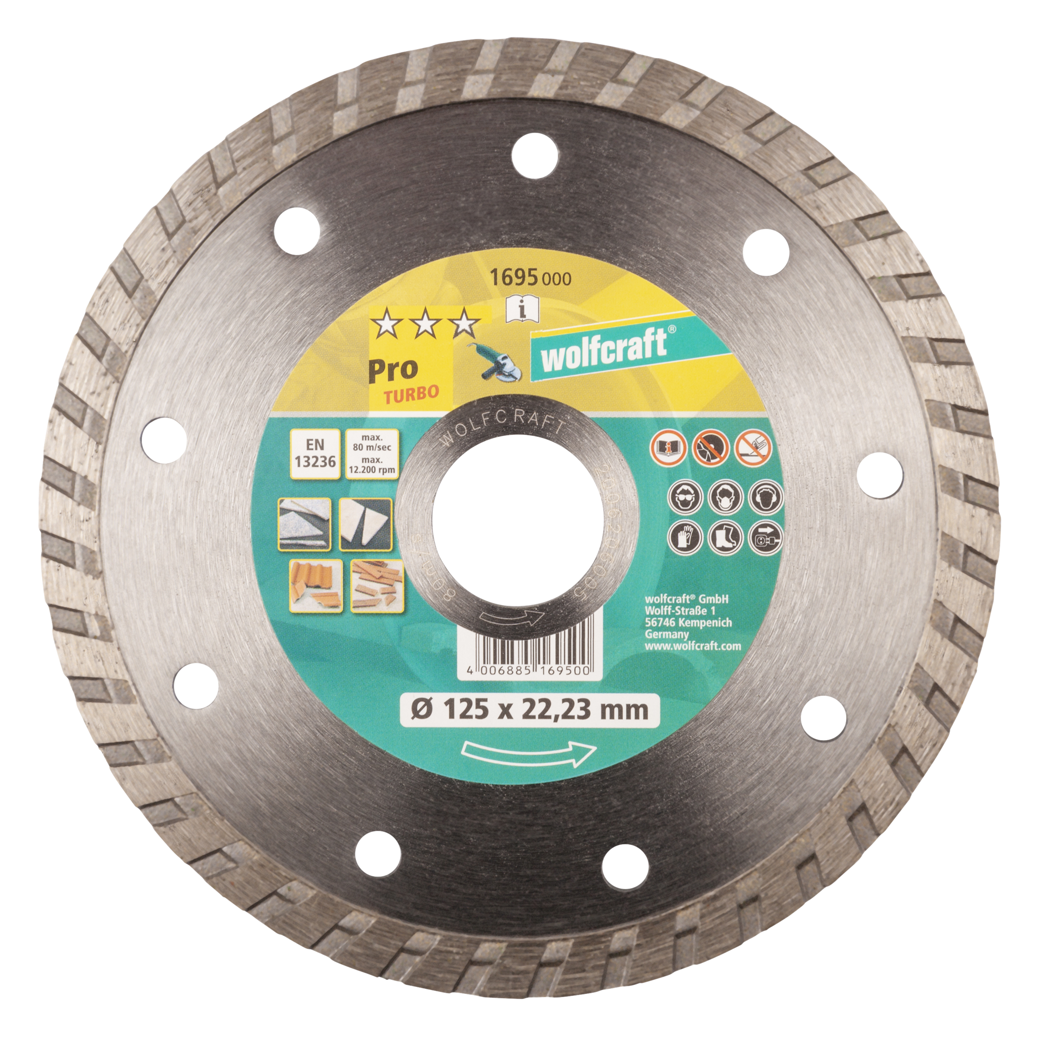 Diamond Cutting Disc “Pro Turbo” - Image 1