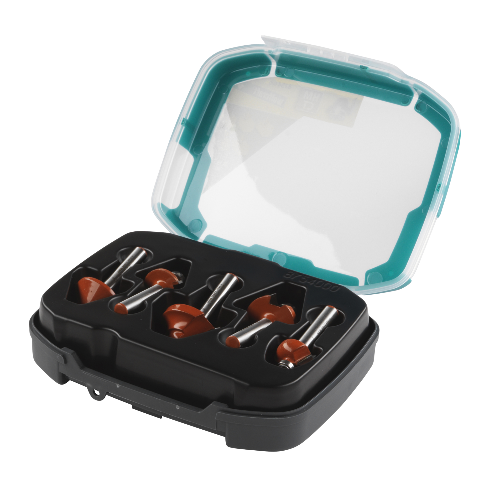 TCT profile cutter set, 5 pcs.