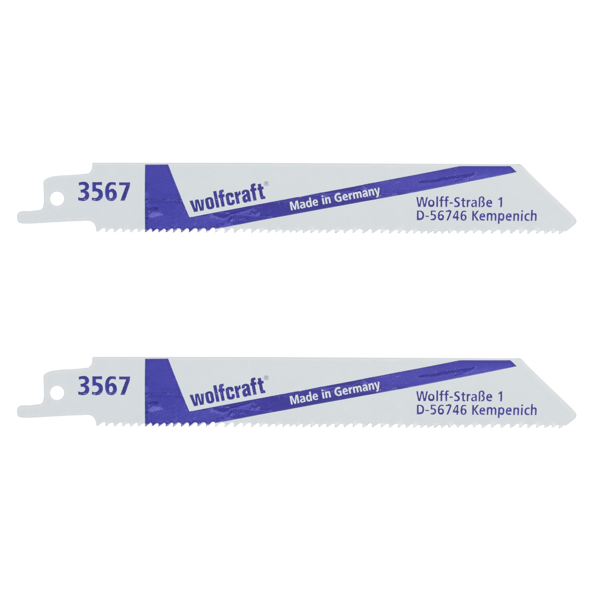 BIM Sabre Saw Blades, wood with nails, aluminium, rough cut - Image 1