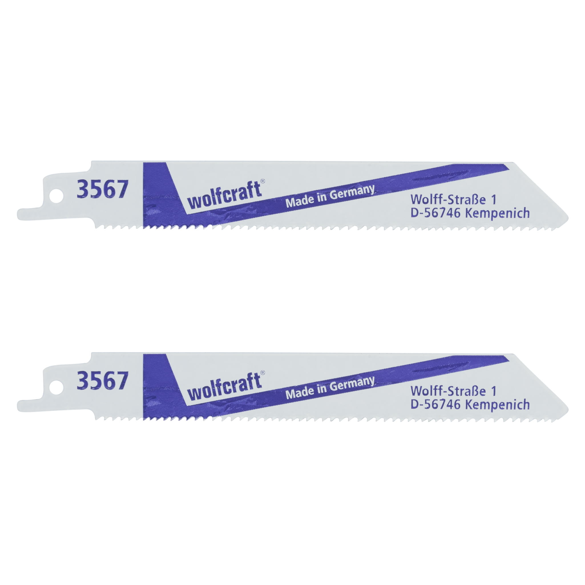 BIM Sabre Saw Blades, wood with nails, aluminium, rough cut - Image 1