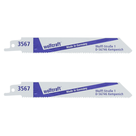 BIM Sabre Saw Blades, wood with nails, aluminium, rough cut - Image 1