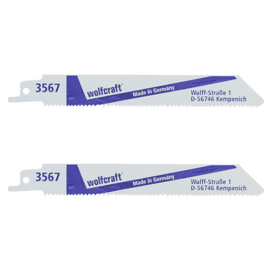 BIM Sabre Saw Blades, wood with nails, aluminium, rough cut - Image 1