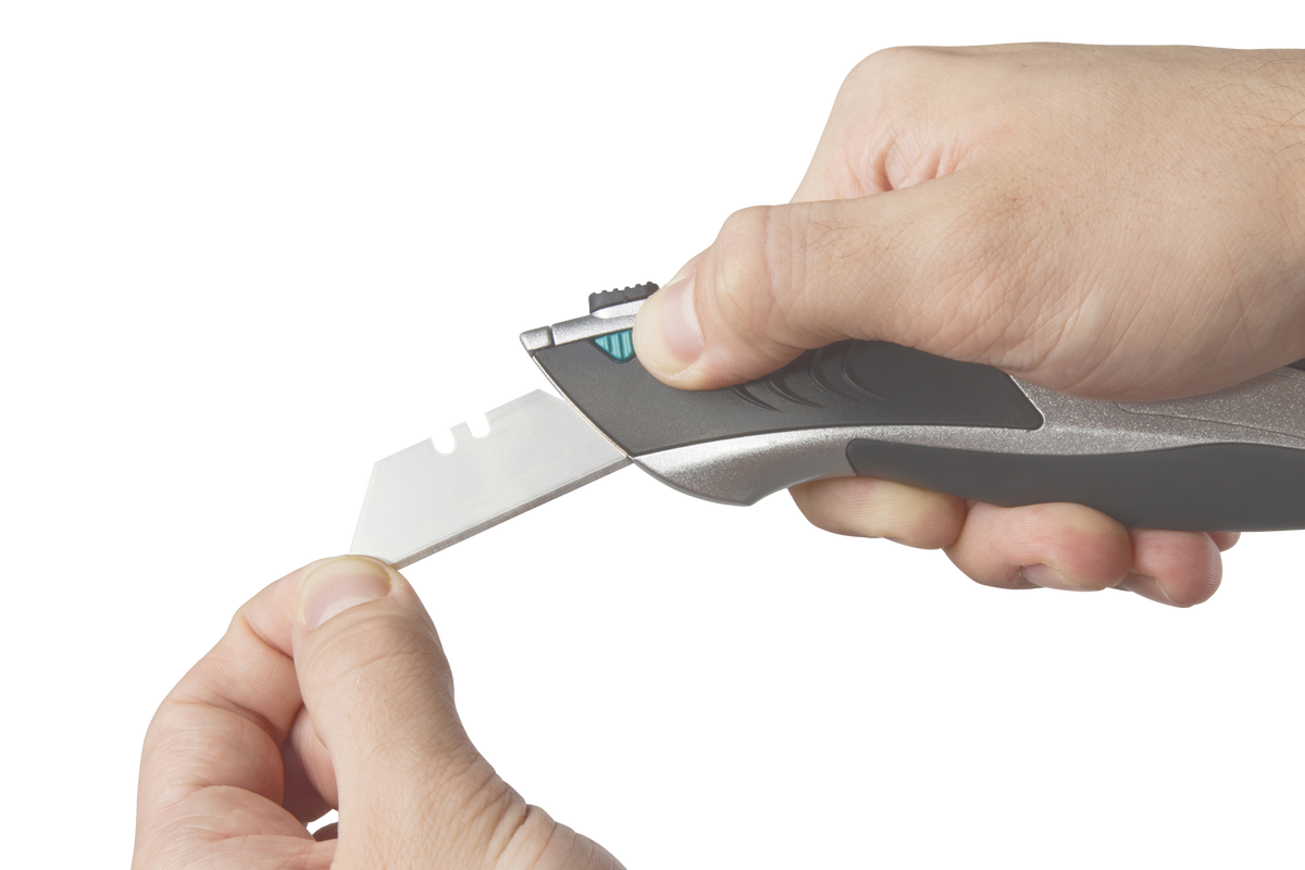 Professional “Auto-Load” Trapezium Blade Knife