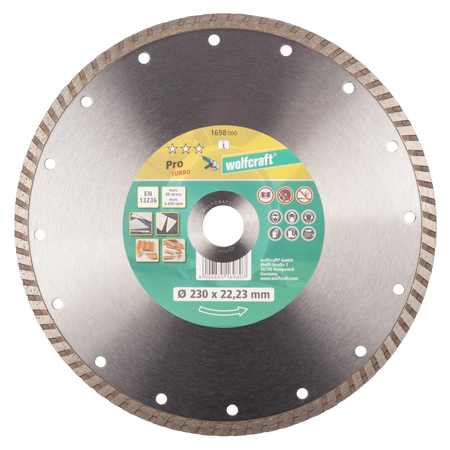 Diamond Cutting Disc Pro Turbo”, Ø 230 mm