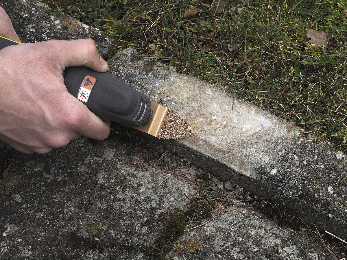 Tungsten Carbide Coated Finger Rasp “PRO”, mortar residue - Image 5