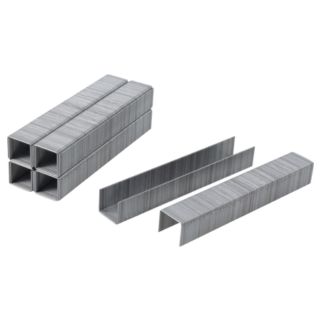 1,000 Broad Back Staples, Extra Hard Steel, Type 053, 10 mm