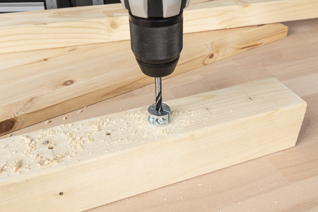 Wood Twist Drill Bit Set With Depth Stop 2 Pcs.