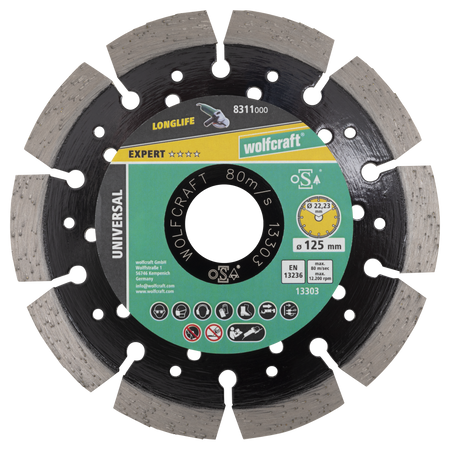 PRO LASER UNIVERSAL Diamond Cutting Disc, Ø 125 mm