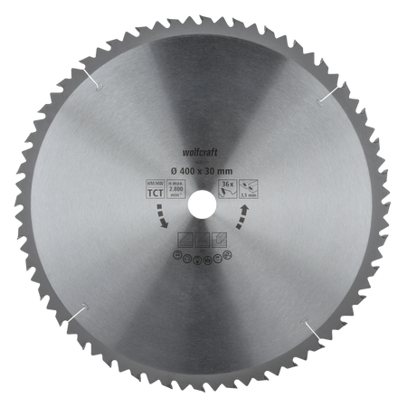 TC Circular Table Saw Blade, brown series, Ø 400 mm