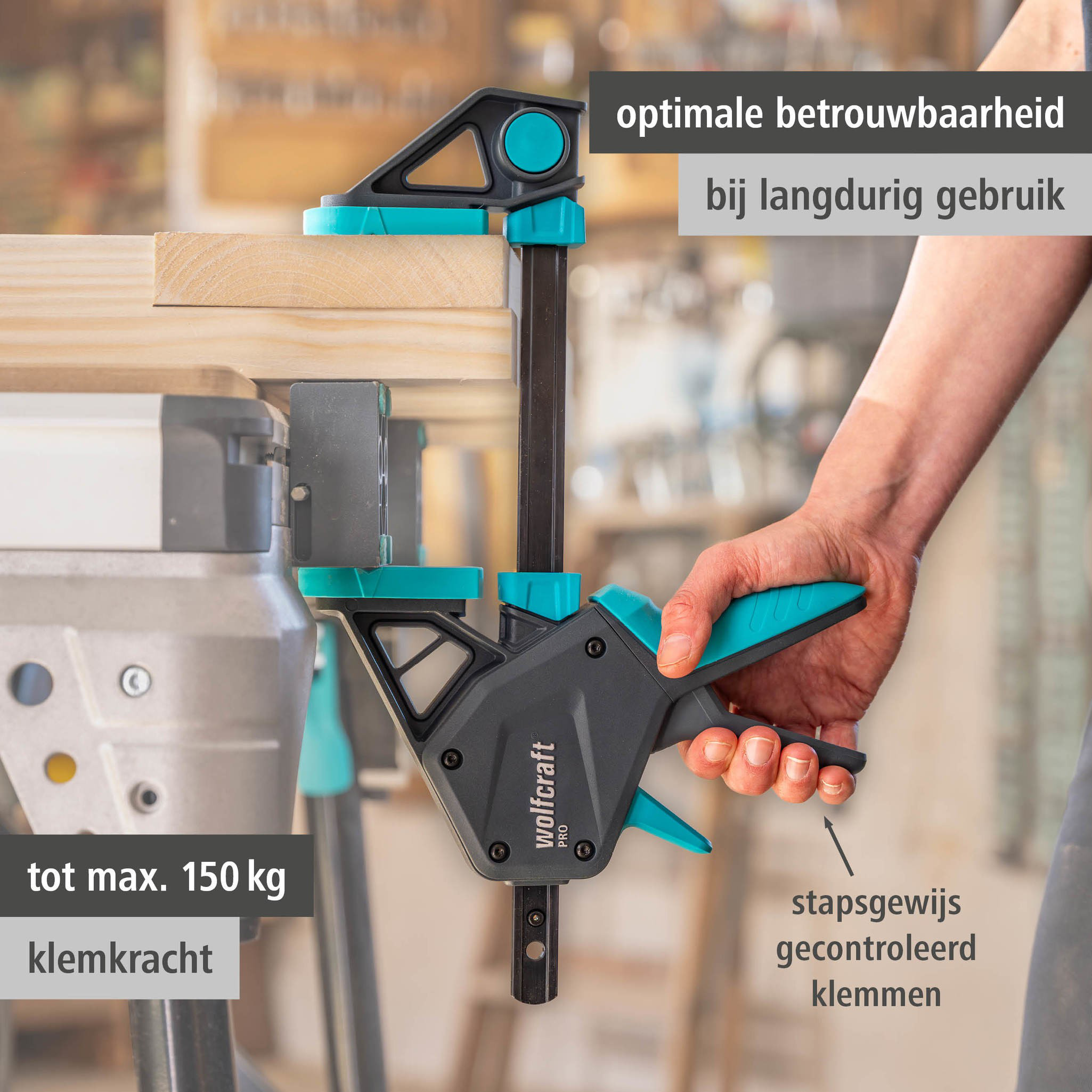 PRO One-Hand Clamp (nl)