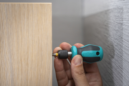 Hand Screwdriver with Bit Socket, Short