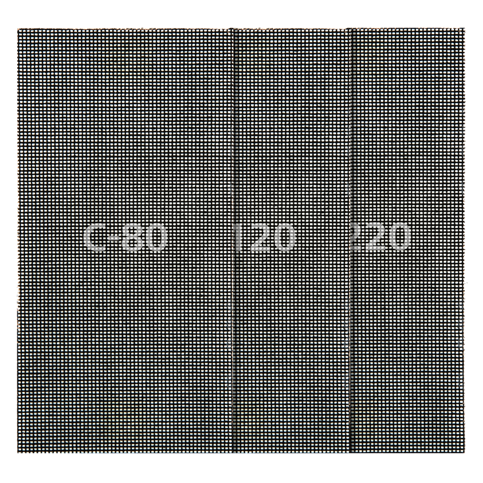 Easy-Fix Sanding Pad Set for Plasterboard, 115 x 230 mm, 5 Pcs.