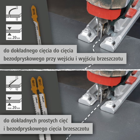 Jigsaw Blade Project Set for Making Furniture, 3 Pcs. (pl)