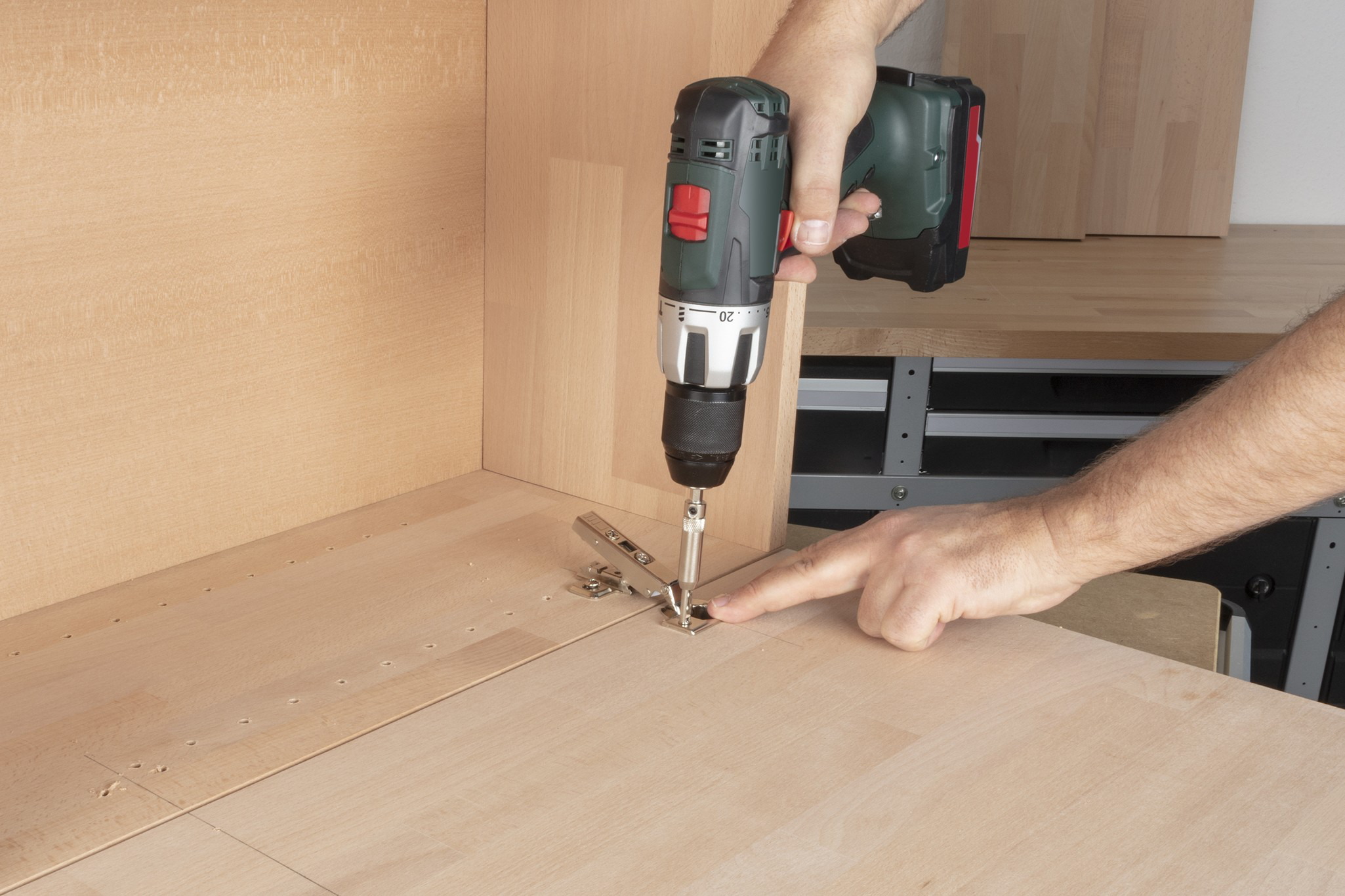 Hinge hole set, Ø 26 mm, 5 pcs. - Image 5