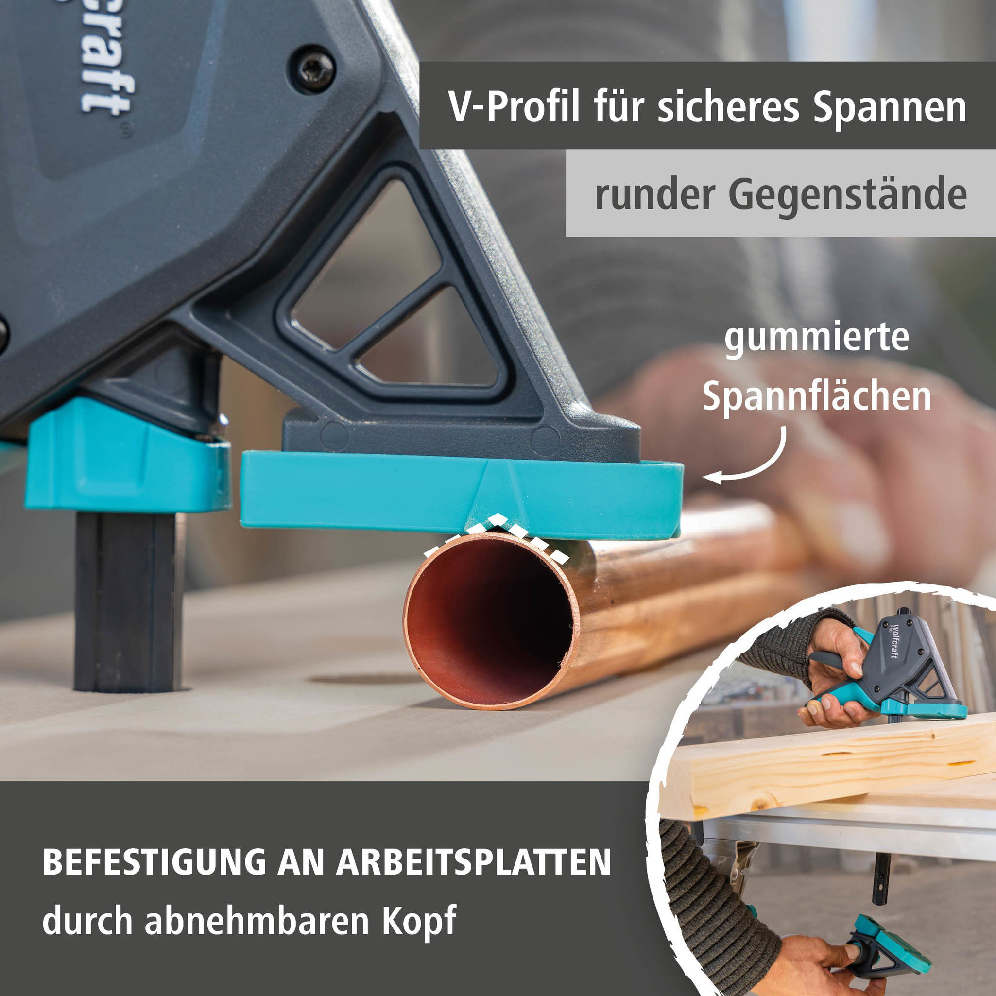 PRO One-Hand Clamp (de)
