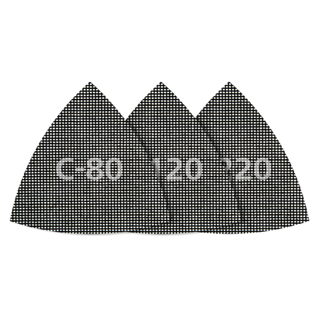 Easy-Fix Sanding Pad Set for plasterboard 95 mm - Image 1