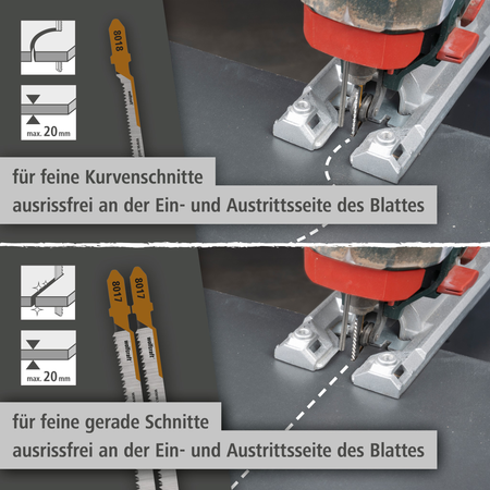 Jigsaw Blade Project Set for Making Furniture, 3 Pcs. (de)