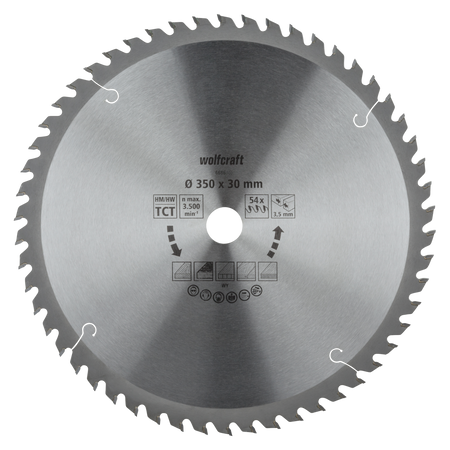 TC Circular Table Saw Blade, orange series, Ø 350 mm