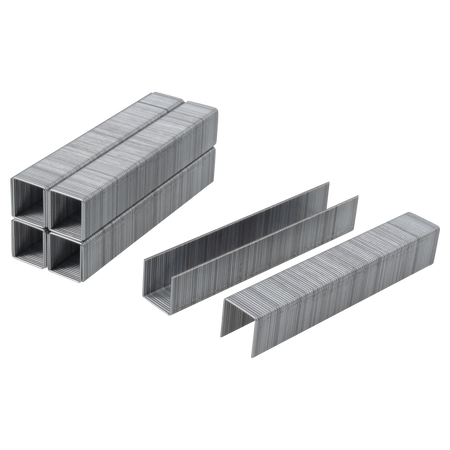 1,000 Broad Back Staples, Extra Hard Steel, Type 053, 12 mm