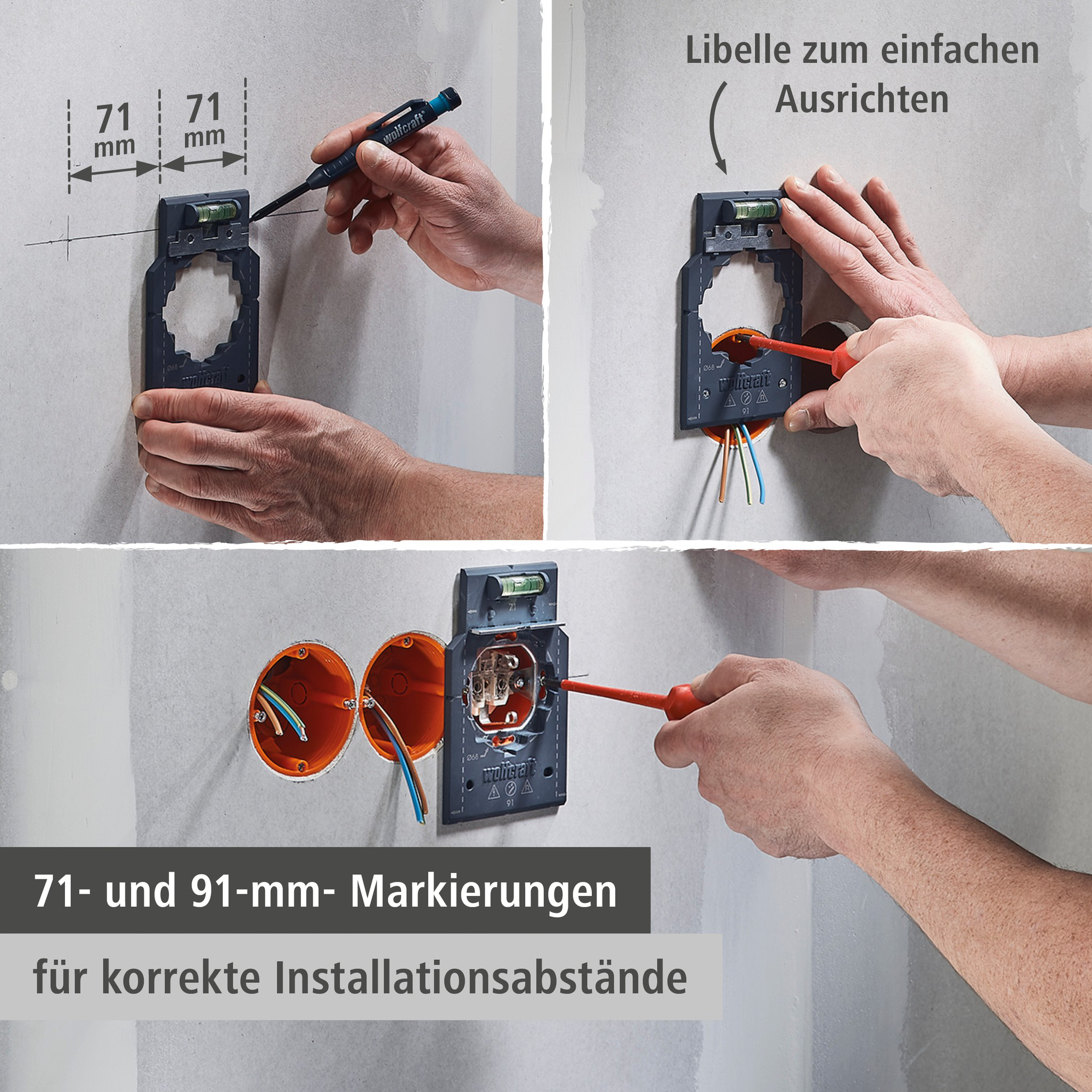 “Installing Hollow Wall Boxes” Success Kit (de)